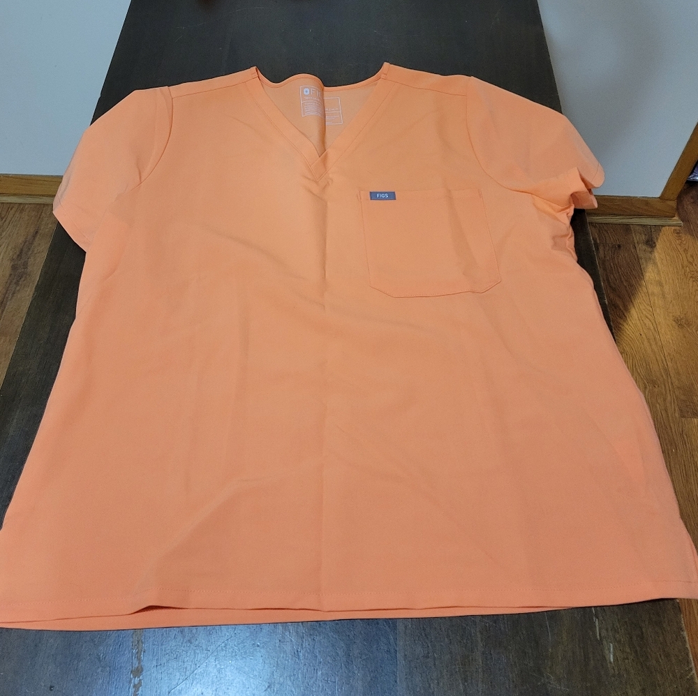 Figs Catarina Top Papaya XL Petite